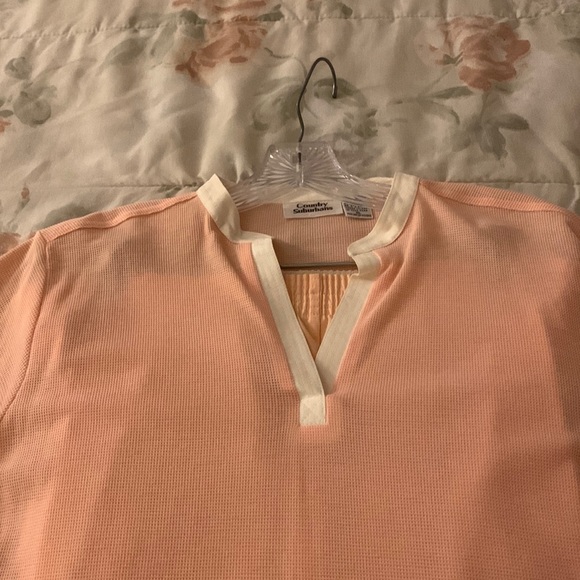 3 Piece Peach Outfit in good condition - jacket, shirt and pants - Picture 5 of 6